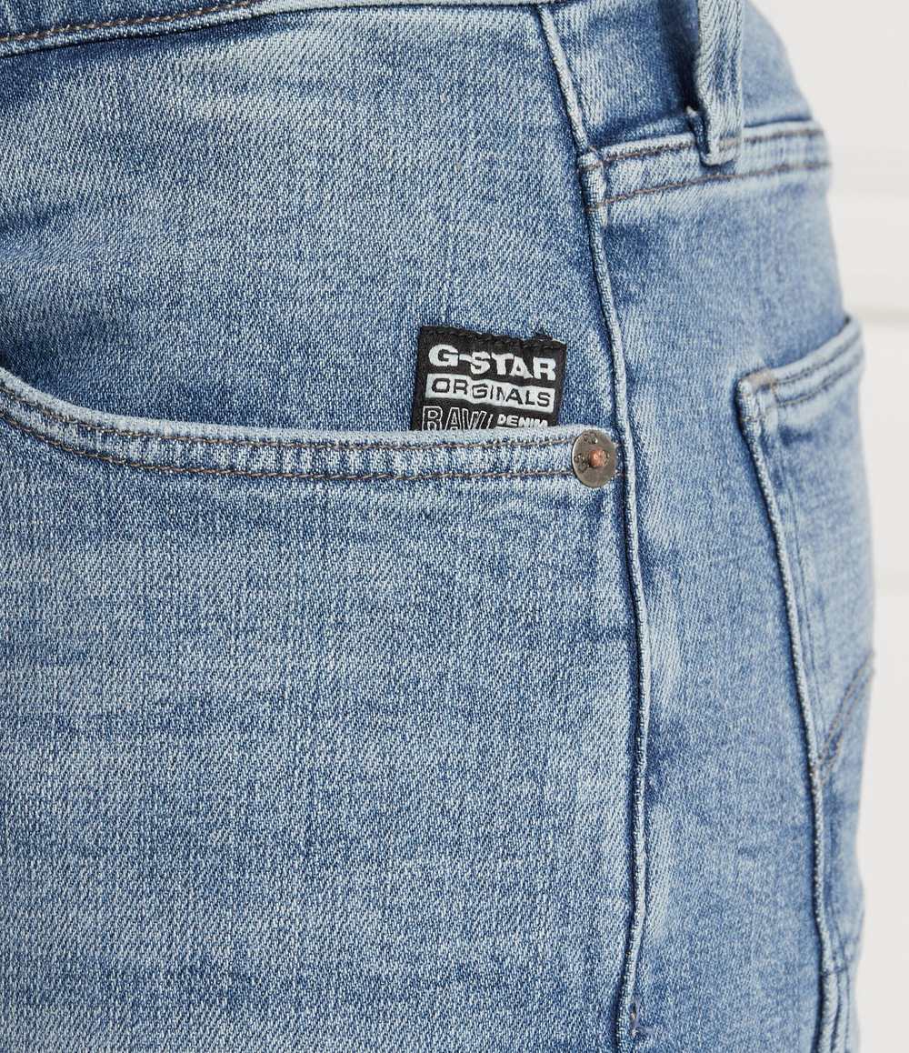 Джинсовые шорты 3301 G- Star Raw - голубой(D10481 D441)