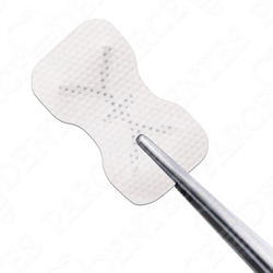 Нерезорбируемая PTFE-мембрана с титановым каркасом 14х24мм.