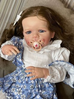 Кукла Реборн мягконабивная 60см в пакете (FA-606)