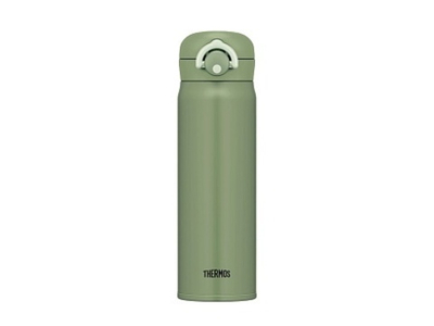 Термокружка THERMOS JNR-601 KKI 0.6L, откидной механизм, хаки