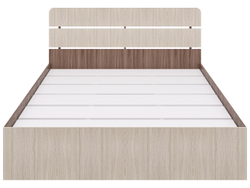 Кровать Джулия, спальное место 160х200, без основания Яс.тёмн/яс.свет