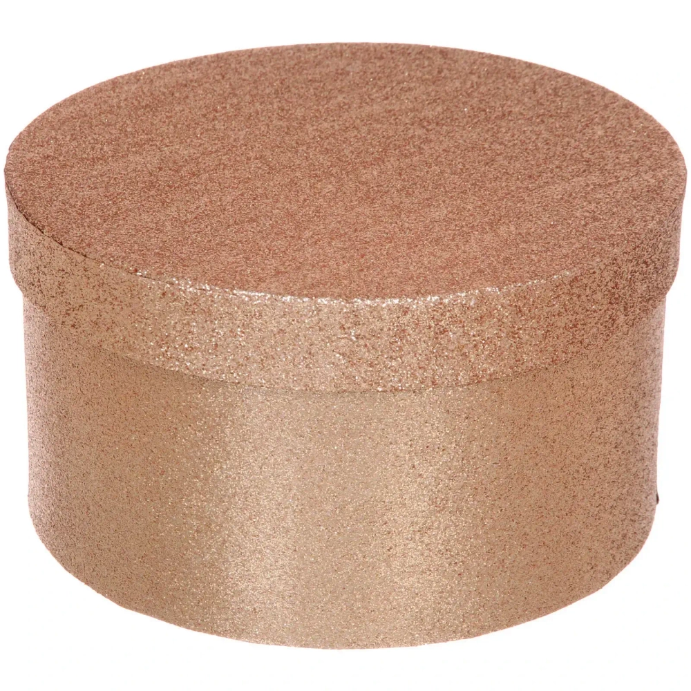 Коробка подарочная «Glow» 18,2*10 см, Rose gold