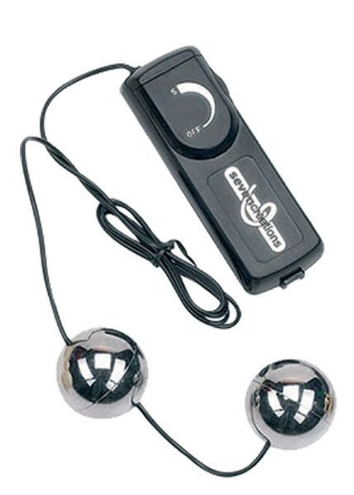 Вагинальные шарики Seven Creations ORGASM Vibrating, Ø3,5 см