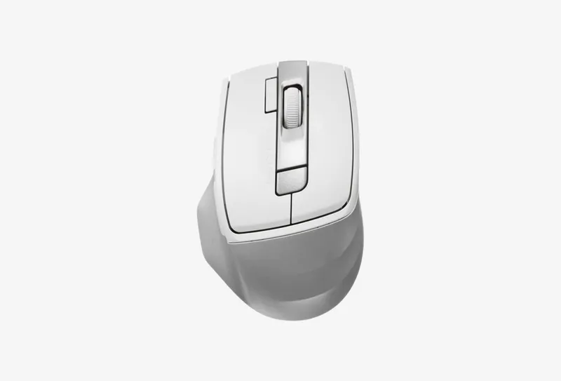 Мышь беспроводная A4tech Fstyler FB45CS Air 2 [FB45CSAir 2 Silver White] белый