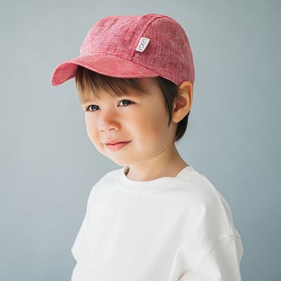 Cotton cap - Deep Red Melange