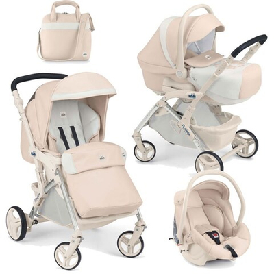 Детская коляска 3 в 1 Cam Fluido Orsibelli