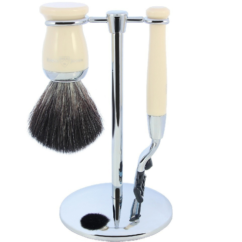 Edwin Jagger S21M727CR Mach 3 - Набор цвета слоновой кости