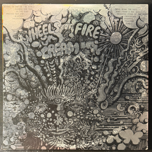 Cream ‎– Wheels Of Fire 2LP (Япония 1975г.)