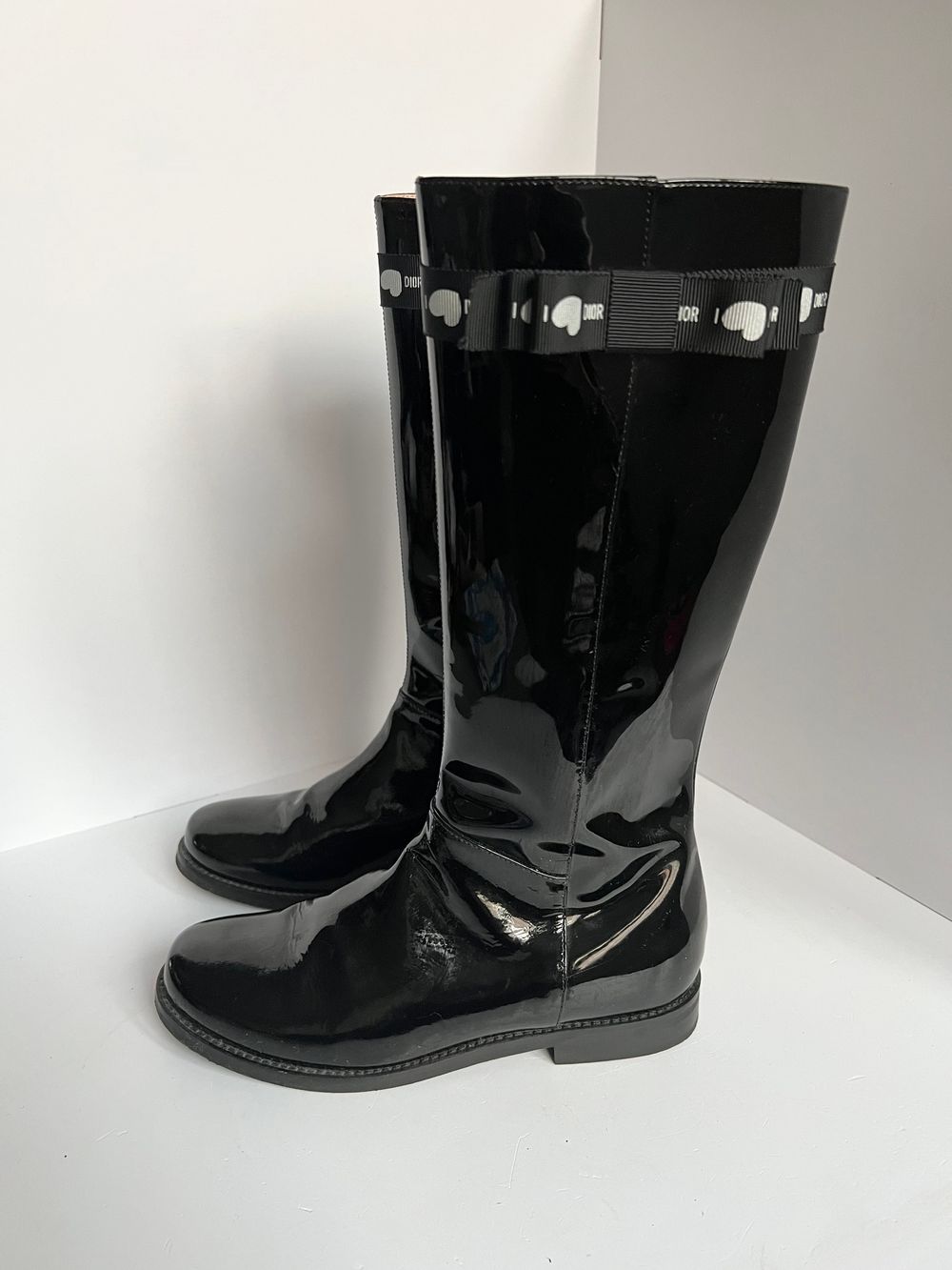 Кожаные сапоги Dior, 35