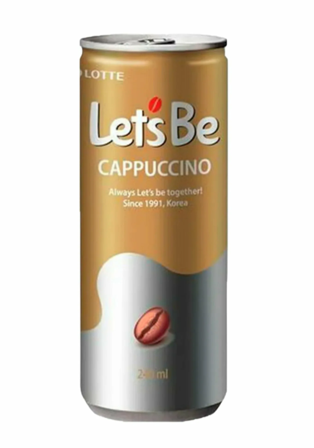 Кофе "lets be" Капучино 0,235 л. ж/б (30 шт. в упаковке)