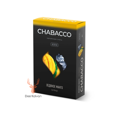 Chabacco "Ice Mango" (Ледяное Манго) Medium 40 гр.
