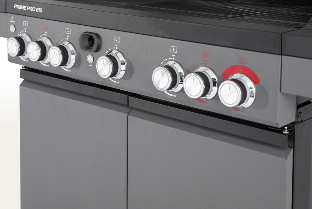 Газовый гриль 6+1 горелка