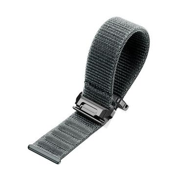 Ремешок TacFit 22 мм. для Garmin Fenix 7 / 6 / 5, Epix 2, Instinct / Instinct 2, Forerunner 9х5, Marq / Marq 2 нейлоновый быстросъемный Велкро (Серый)