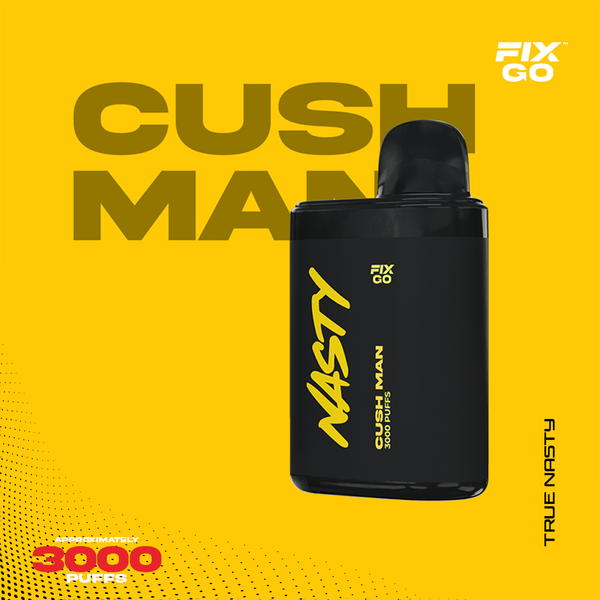 Купить Одноразовый Pod Nasty Fix Go - Cushman Mango (3000 затяжек)