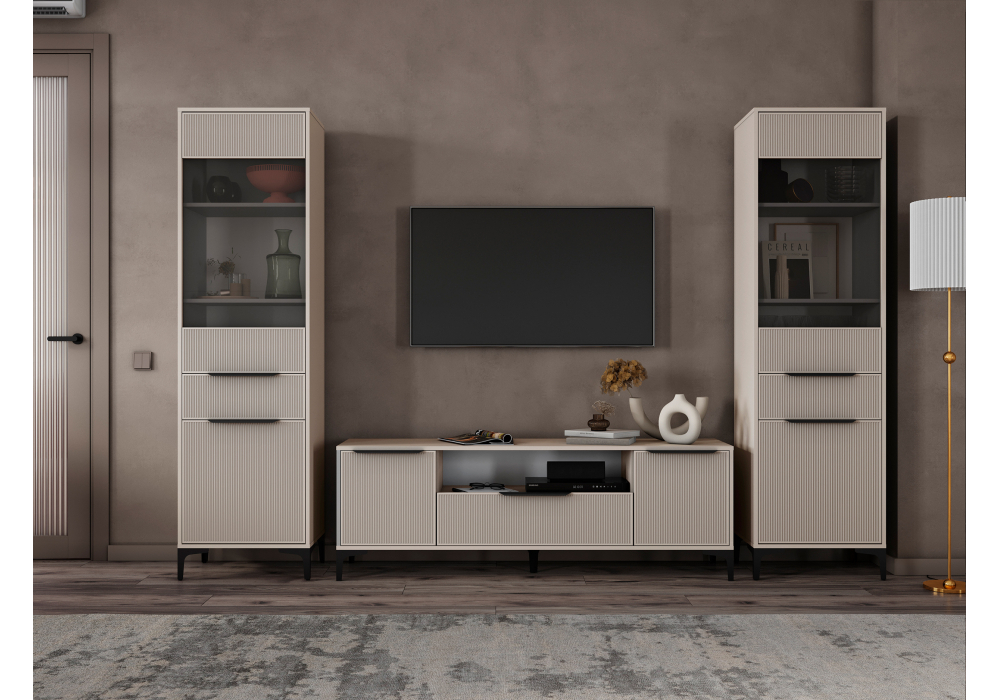 Готовая гостиная Woodville Иадама кашемир, кашемир  7