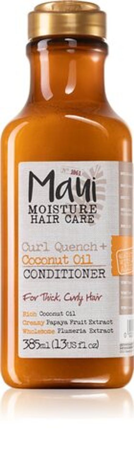 Maui Moisture Curl Quench + Coconut Oil - кондиционер с кокосовым маслом для кудрявых и волнистых волос /   385  ml  / GTIN 022796170026
