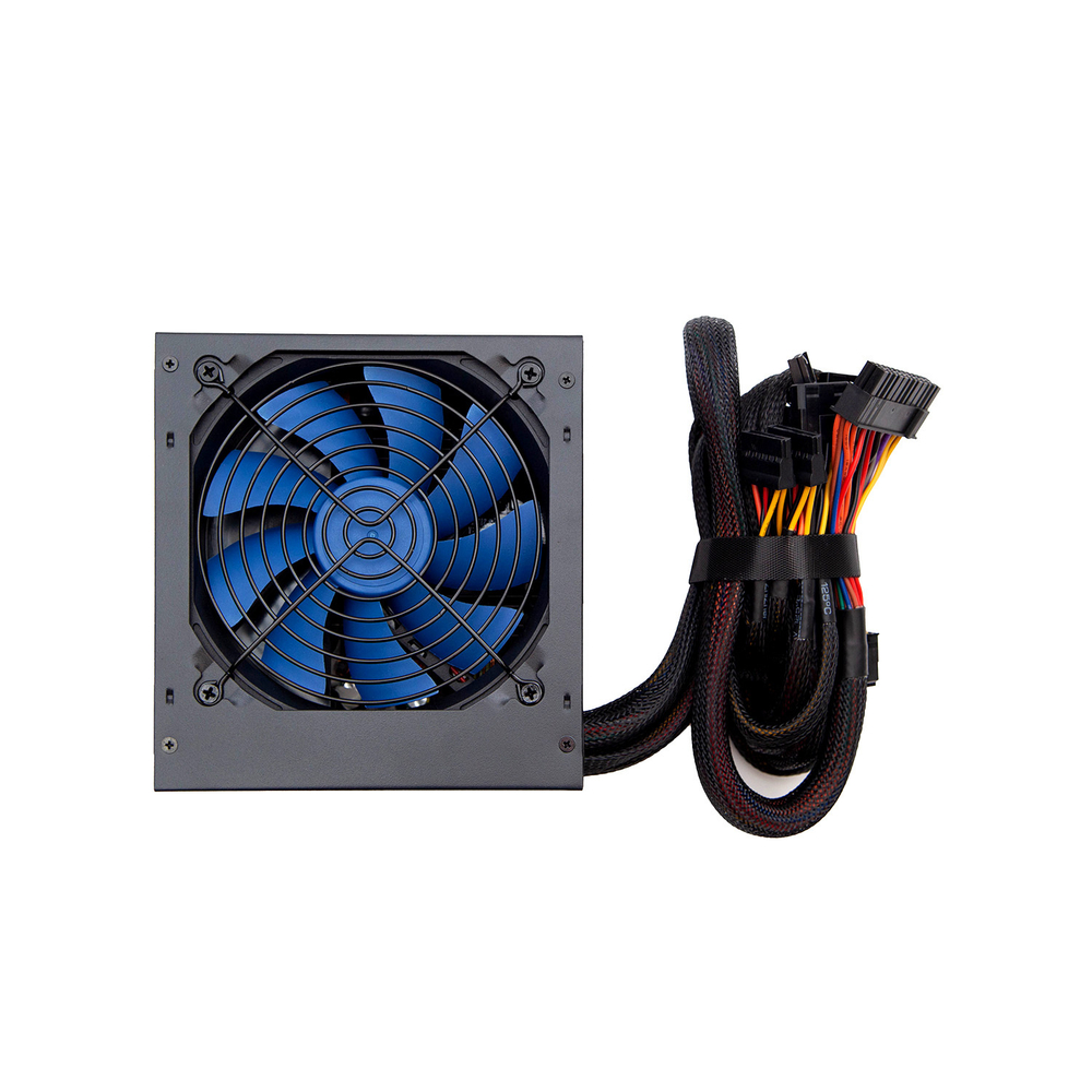 Блок питания ATX Mastero M600, 600W, 80+, Retail, APFC, 1x4+4pin, 2x6+2PIN, 5xSATA, 3xMOLEX, 1xFDD (M600-120BFV1)