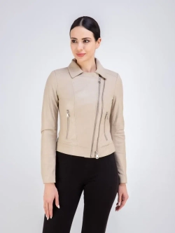 Кожаная куртка демисезонная косуха