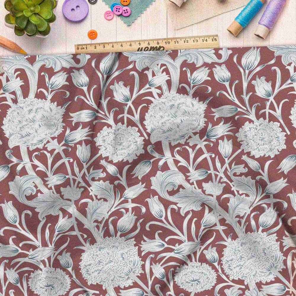 Ткань мембрана сухие цветы