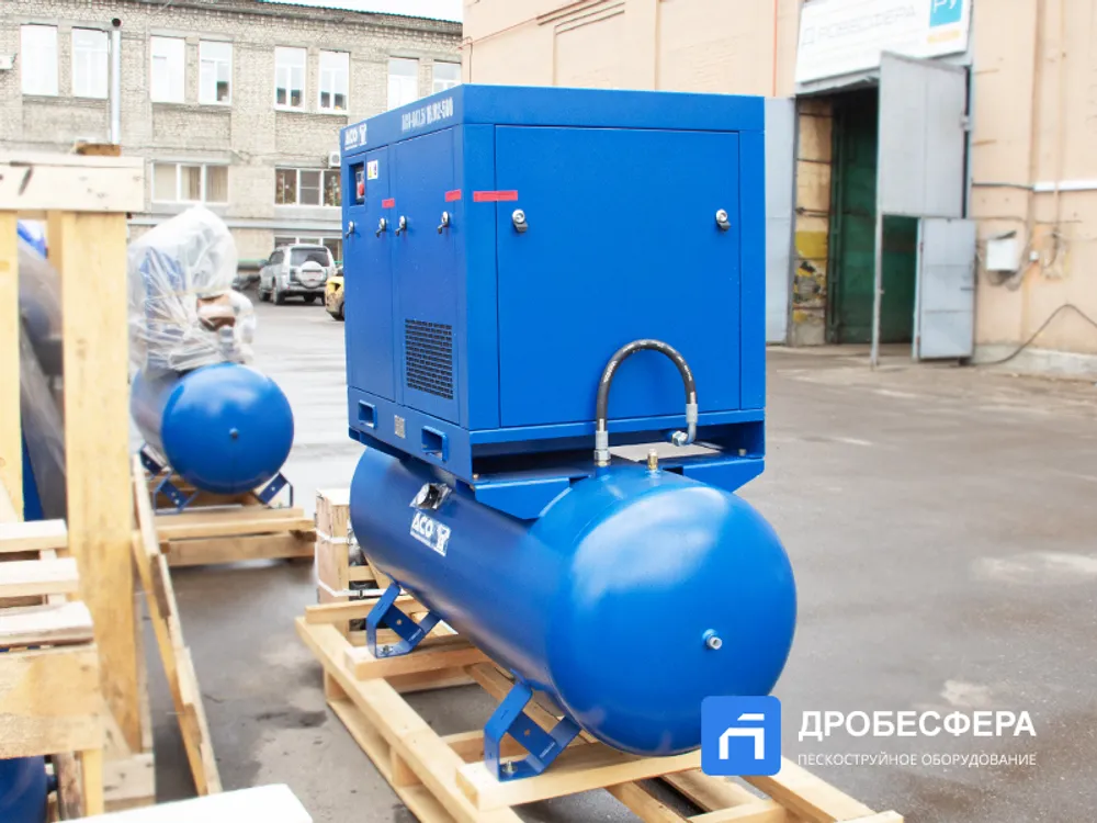 Винтовой компрессор АСО-ВК7,5/16М2-500