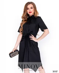 Платье 8604-черный Minova