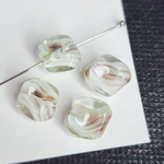 Бусины лэмпворк, витой квадрат, р-р 10мм, штучно