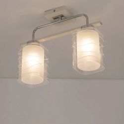 Citilux Румба CL159120 Люстра потолочная Белая Хром