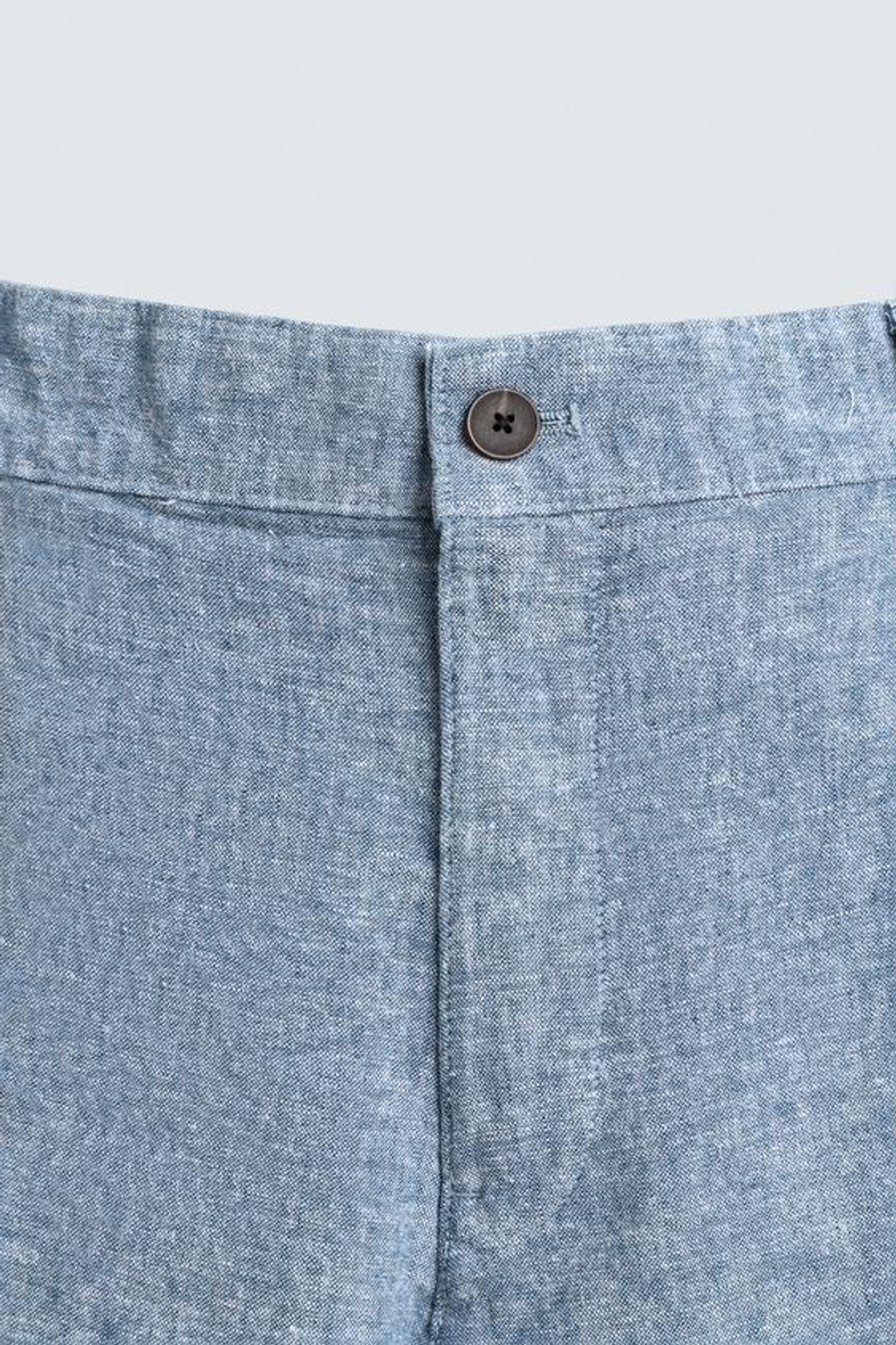 ZARA ШОРТЫ REGULAR FIT ИЗ РЕЛЬЕФНОЙ ТКАНИ, СИНИЙ/БЕЛЫЙ