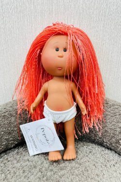 УЦЕНКА12 Кукла Nines виниловая 23см Little Mia Latina без одежды (3199WL8)
