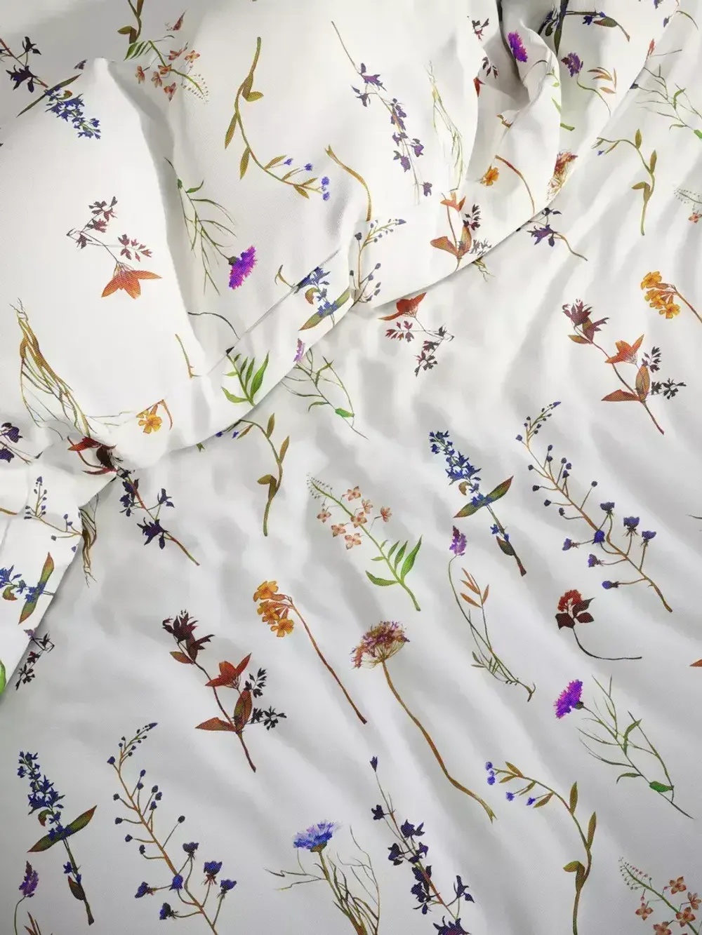 Наволочка комплект 2шт перкаль Сказка "Маргарита" 45х45 см на молнии