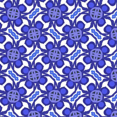 Синие цветочки