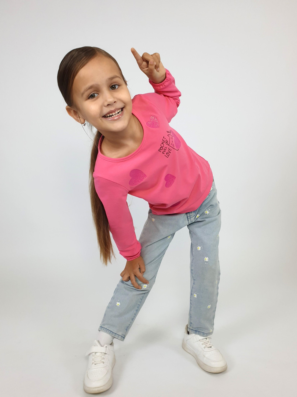 16-160-3 Джемпер для девочки