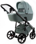 Детская коляска Adamex Nola Natura 2 в 1 N-8-MINT (МЯТА + МЯТА КОЖА)