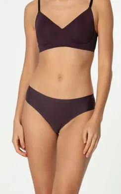 DARK PLUM/BLOOM Трусы бразильяно