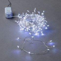 ULD-S1000-250-DTA WHITE IP20 DEWDROP Гирлянда светодиодная Роса. 10м. 250 светодиодов. Белый свет. Провод прозрачный. ТМ Uniel