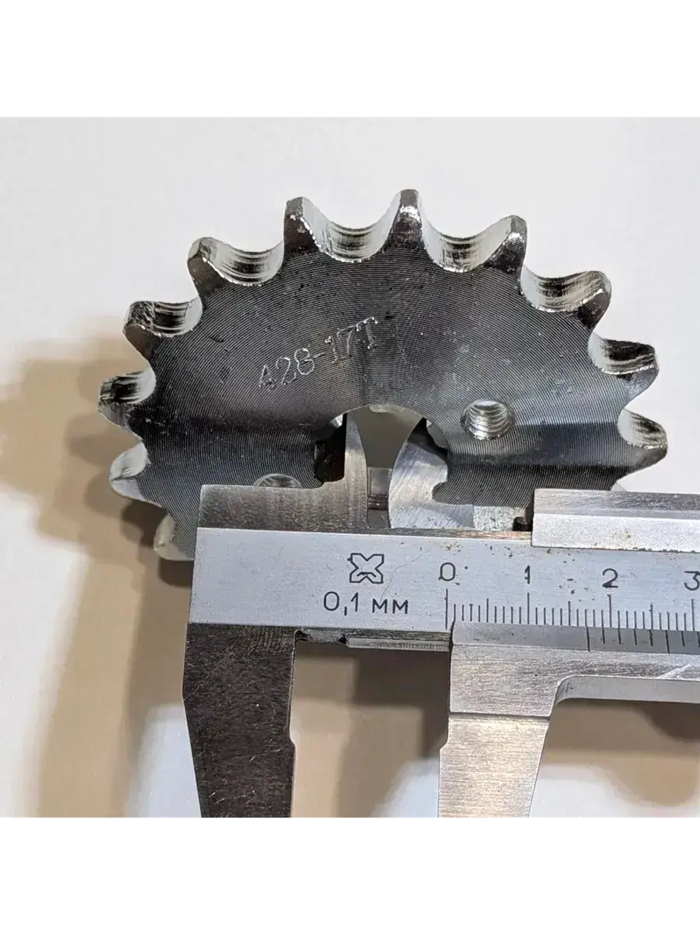 Звезда ведущая (428-17) 17мм сталь