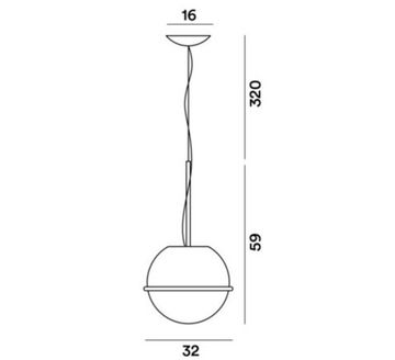 Подвесной светильник Tonda by Foscarini