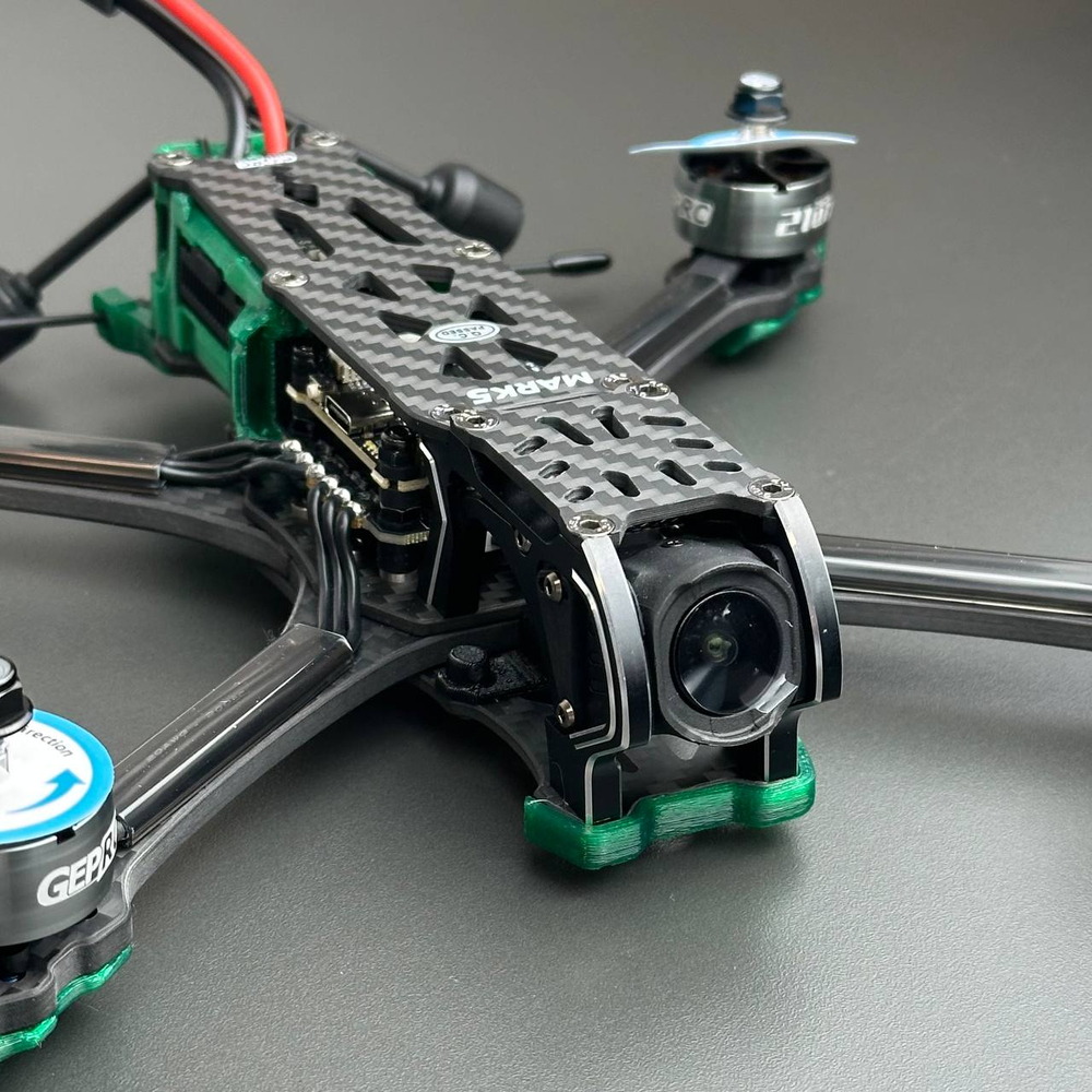 Квадрокоптер GEPRC MARK5 O4 Pro wide X TBS Nano RX 6S