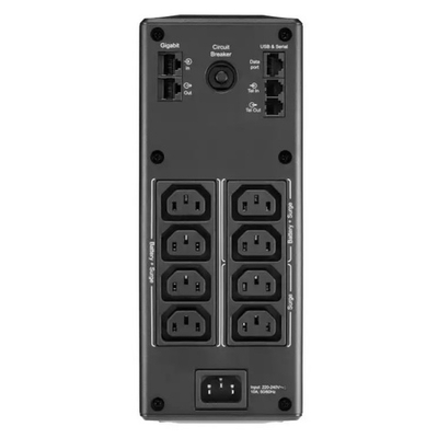 ИБП APC Back-UPS Pro BR 1600VA/960W, 8 розеток (2 Surge, 6 batt.) AVR, LCD Interface