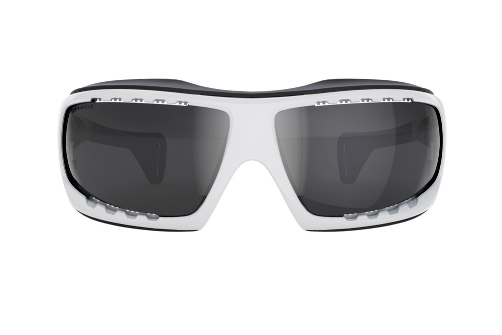 Спортивные очки LiP Typhoon / Gloss White - Black / Zeiss / PA Polarized / Methane Smoke Lens