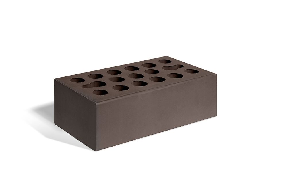 Кирпич керамический Шоколад (гладкий) 1,4НФ М200 (348 шт.) Керма