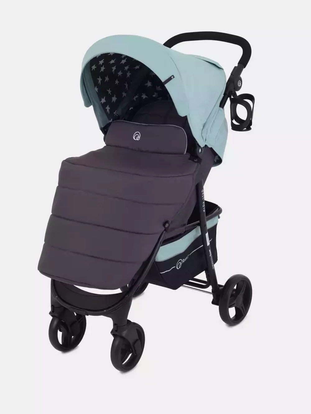 Коляска детская "KIRA STAR" RA055 Ocean Green 2022