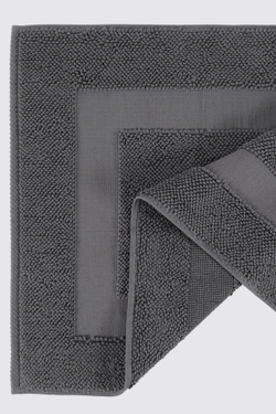 Коврик для ванной Kaia EcoCotton 50х80 | темно-серый