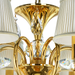 693082 Люстра подв RICERCO 8х40W E14 ЗОЛОТО