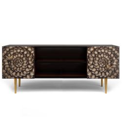 Тумба под ТВ Терра 155см Стайл Каштан