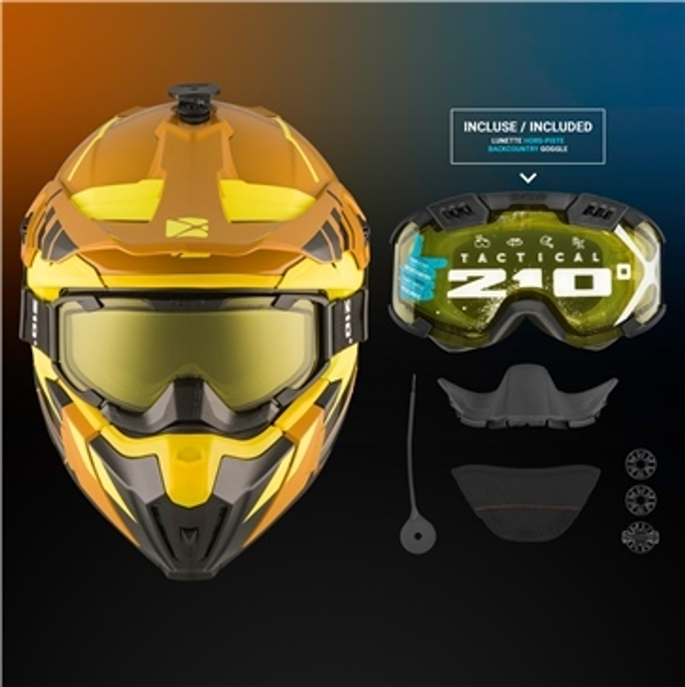 Шлем бэккантри CKX TITAN ORIGINAL DL AVALANCHE