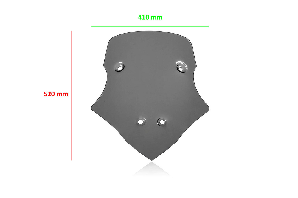 CNC Racing Touring Ветровое стекло Ducati Multistrada V4 затемненное WS367DS