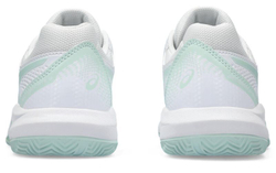 Женские Кроссовки теннисные Asics Gel-Dedicate 8 Clay - white/pale blue