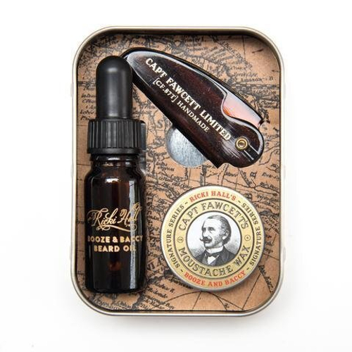 Подарочные набор Captain Fawcett Ricki Hall Booze & Baccy Grooming Survival Kit