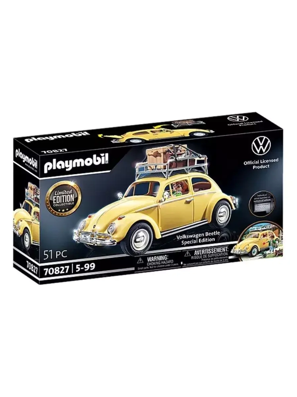 Конструктор Volkswagen Beetle Playmobil 70827